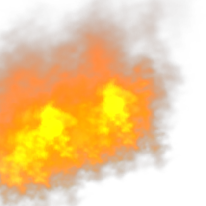 Realistic Fire With Smoke