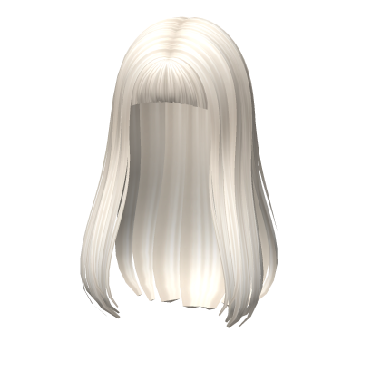 -',ৎ Chop Blunt Bangs in Ash Blonde