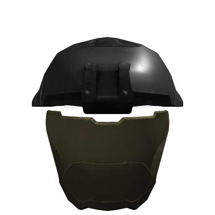 Augmented Soldier's "Sunder" Dome and Helmet "Six"