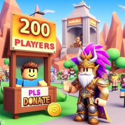 200 Players Donate Game  🎨  [STANDS] icon