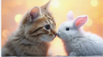 Hasen und Katzen gag