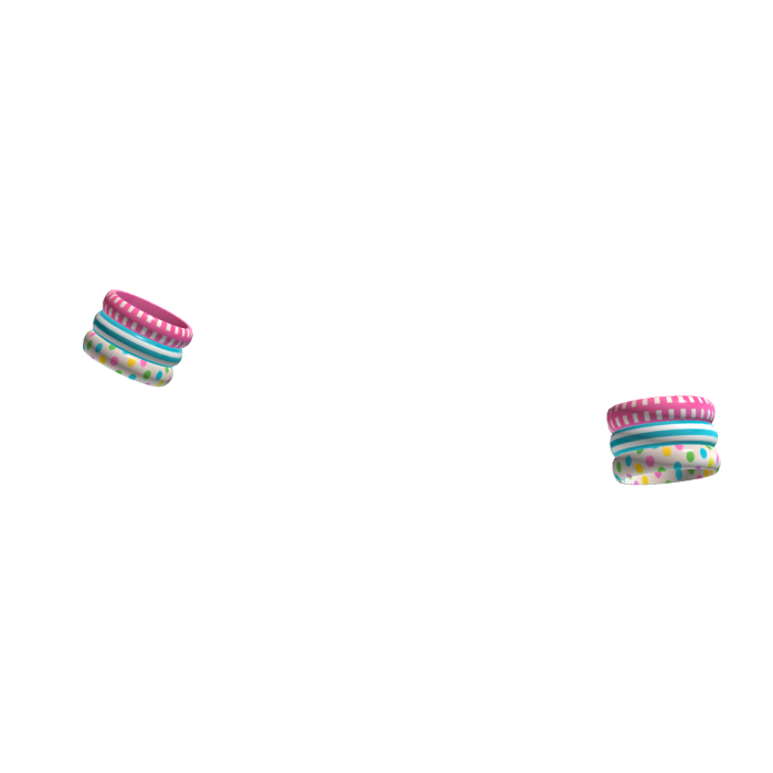 Harajuku Stripes/Polka Dot Bangles