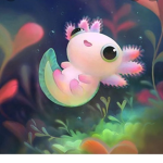 QUESTO E IL GRU PPO DEI AXOLOT LS SONO BELLISSIMI