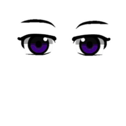 Purple Anime Eyes 1 Roblox decal
