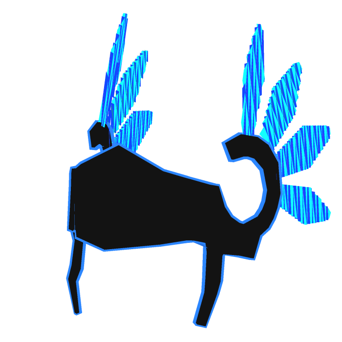Rainbow Animated Valk