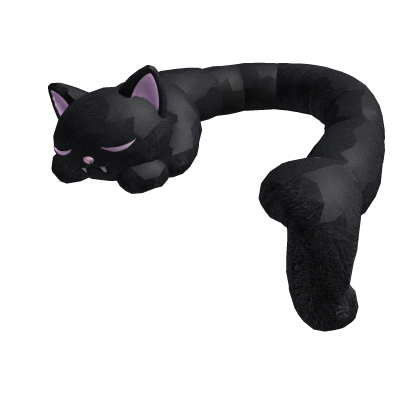 Spooky Black Cat Neck Hug