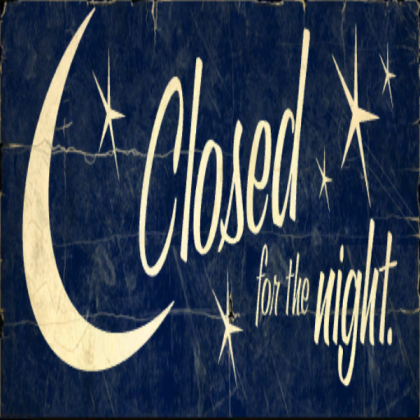 Closed Sign Roblox decal