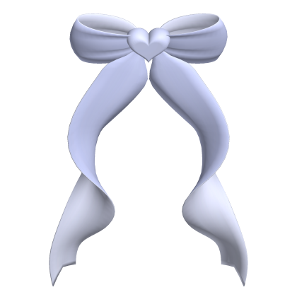 cute curly back bow violet