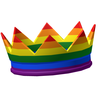Rainbow Pride Crown