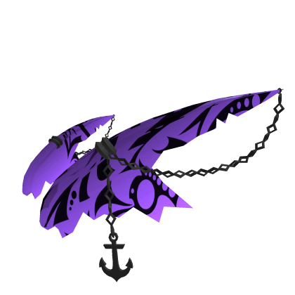 Glowing Violet Shark Ears