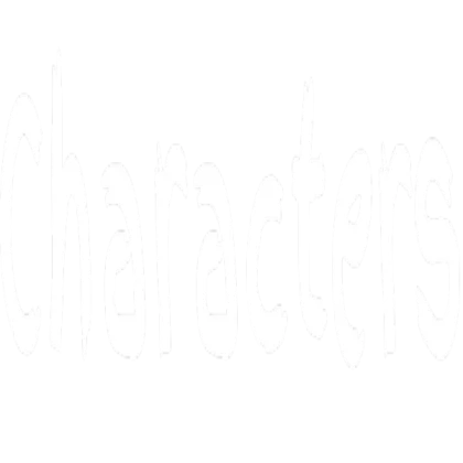 Characters sign