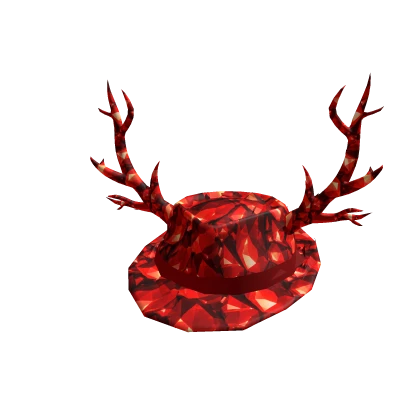 Red Crystalic Hat Roblox item render