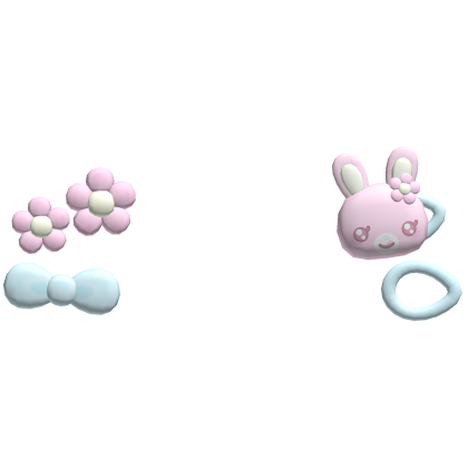 ˗ˏˋ ♡ cutecore mezzo piano flower hair clips