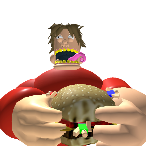 Escape The Giant Fat Guy Obby