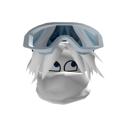 Dashie with white hair and aurora Y2K glasses thumbnail