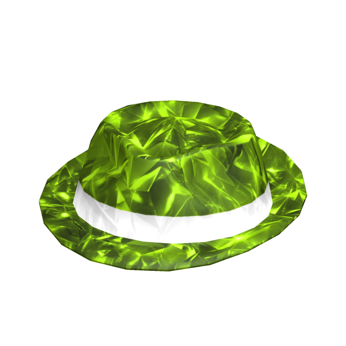 Green Sparkle Time Fedora