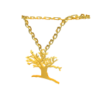 Gold Spooky Tree Chain 1.0