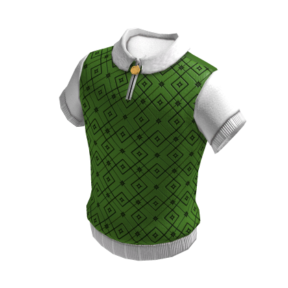 Polo Shirt | White Green thumbnail