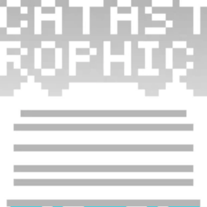 Pixel Art Catastrophic Difficulty Roblox decal