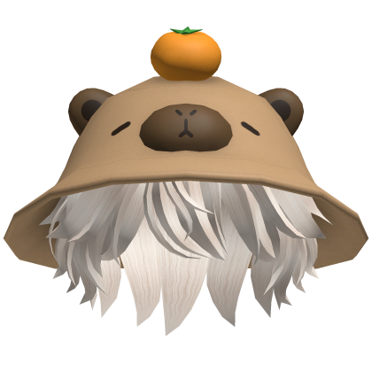 Capybara Hat Messy Hair 🍊 thumbnail