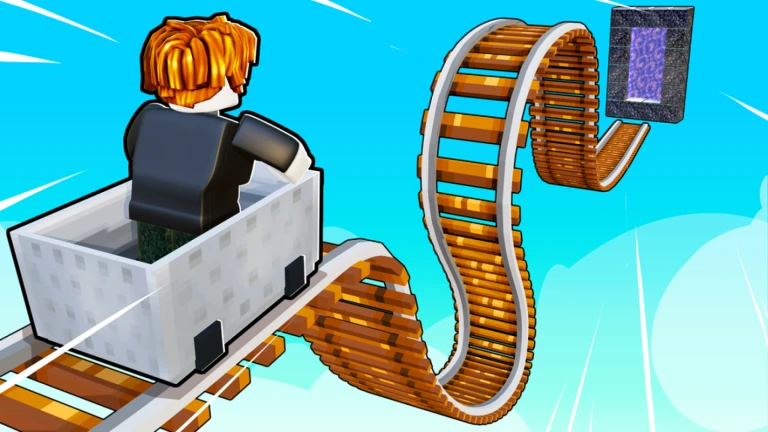 [NEW WORLD] MINECART OBBY
