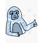 the monkey out
