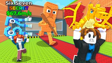 Thumbnail for Roblox game: Steal From Brainrots