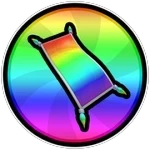 Rainbow Flying Carpet (Permanent)