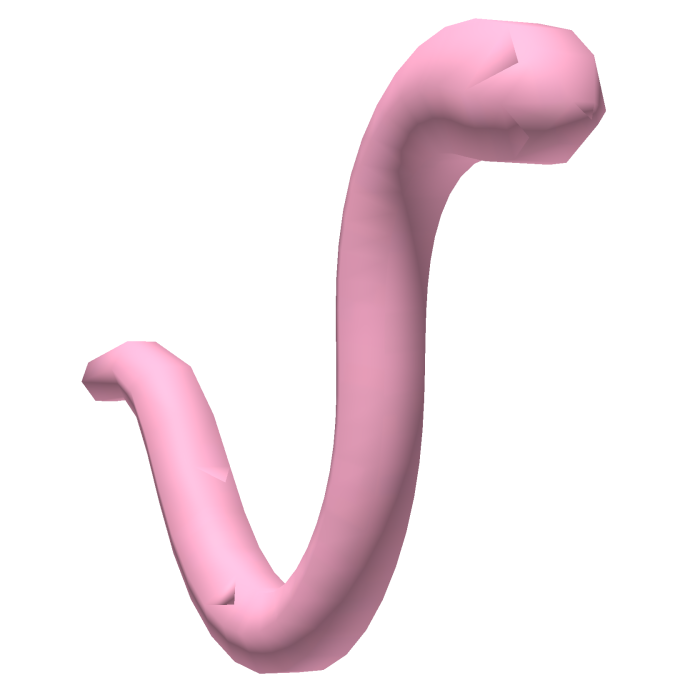 Pink Fluffy Tail