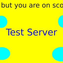 Test Server Obby but you are on scooter
