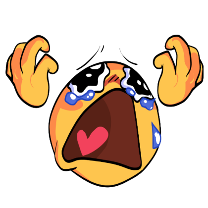 Crying Emoji Up FNF Roblox decal