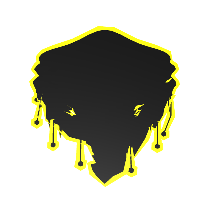 Cartoony Desert Bandana (Yellow)