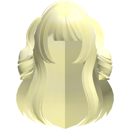 princess long straight hime curly yellow