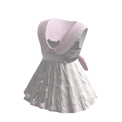 ♡ kawaii kitty paw short school dress ♡ pink