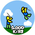 1,000 Kills