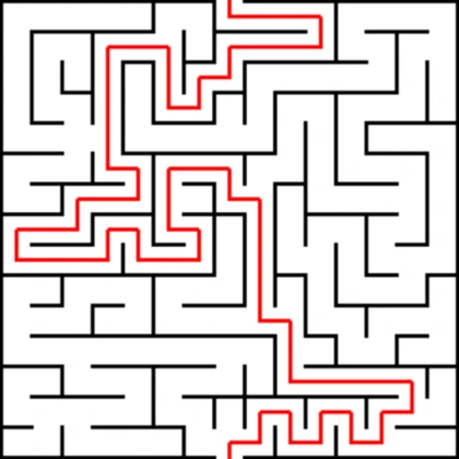 Maze And Solution NoFilter
