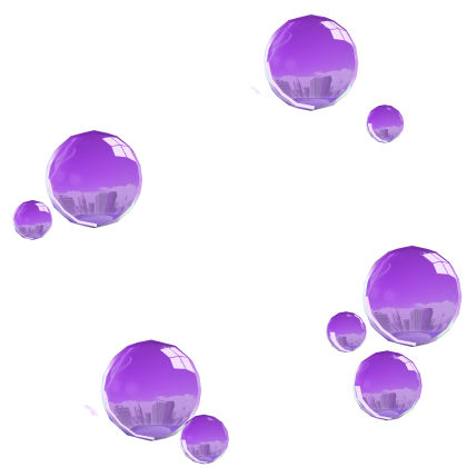 [🌟] Purple Bubbles Aura - Frutiger Aero