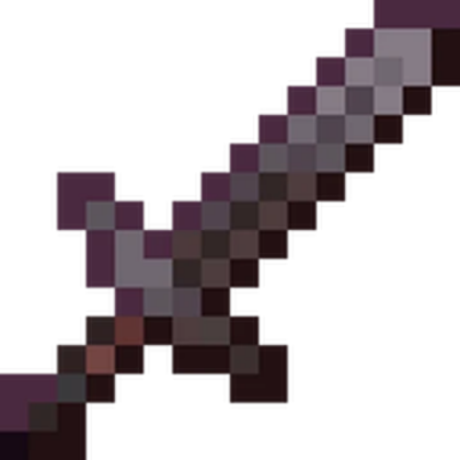 Netherite Sword Minecraft Roblox decal