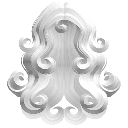 Mermaid Siren Swirls White
