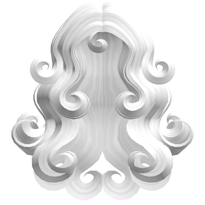 Mermaid Siren Swirls White