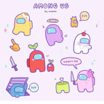 funny and cute among us