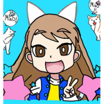 Team crazy cat