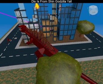 shin godzilla vs city