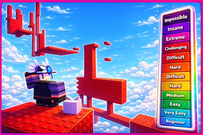 [NEW] Player's Difficulty Chart Obby screenshot 1