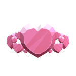 Pink Heart Crown