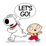 LET'S GO! Sticker Free Get at Sticker LET'S GO! LE