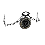Twin-blade watch