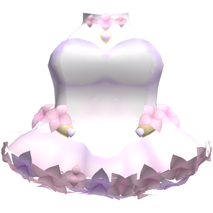 kiriko hydrangea pink flowery formal dress