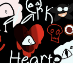 Dark heart emo