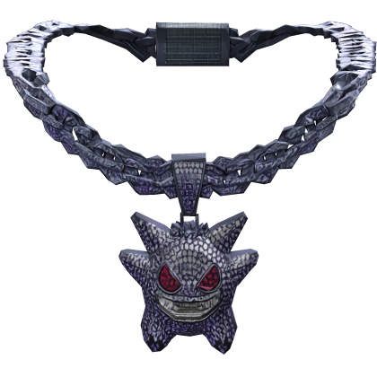 Iced Out Demon Halloween Ghost Chain 1.0